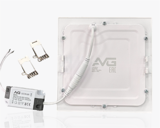 Led պանել քառակուսի ներքին 9W-6K (W)  (30) - ի նկար