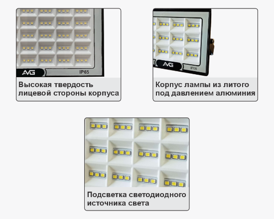 Led պրոժեկտոր SDO-7 150W-6K (W) (20) - ի նկար