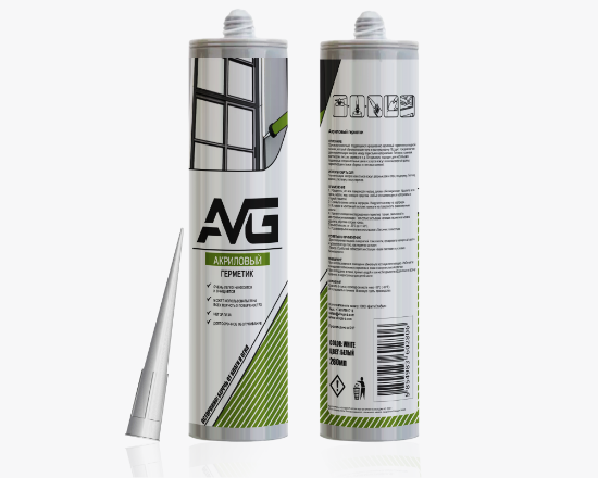 AVG Ակրիլային հերմետիկ 300մլ, 470 գր (24 հատ)  - ի նկար