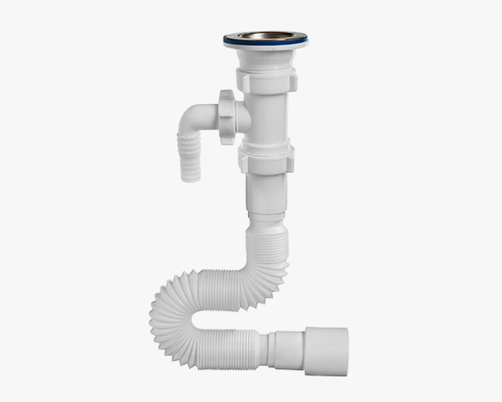 A-30175 Գլխիկ սիֆոնի գոֆրեյով 1 1/2"40/50մմ 1 տեղ. 925մմ - ի նկար