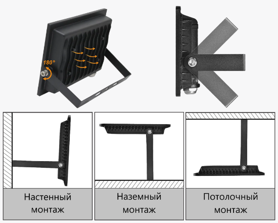 Led պրոժեկտոր SDO-6 300W-6K (W) (5) - ի նկար