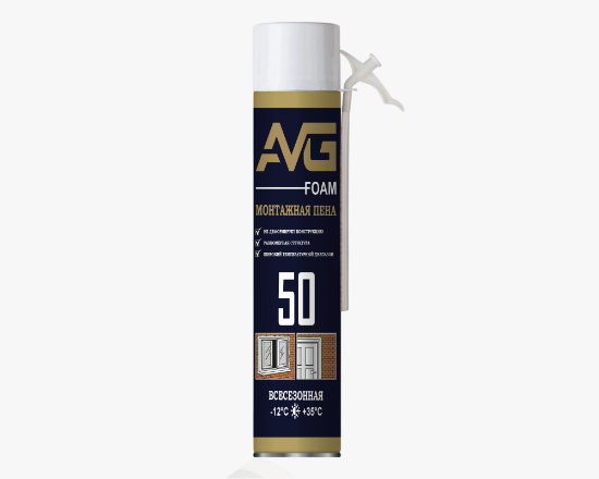 AVG 50 Մոնտաժման փրփուր 700 մլ - ի նկար