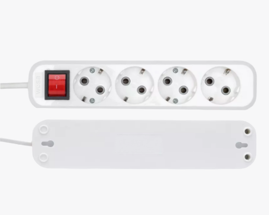 MGP-228 երկարացման լարի բլոկ լարով 10մ․ 4 տեղ․ հողանցումով ON/OFF - ի նկար