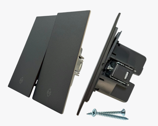 CC-PJ-05 Մոխրագույն ռեվերս-անջատիչ 2 տեղ (10) - ի նկար